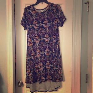 LuLaRoe Carly Dress Size Large